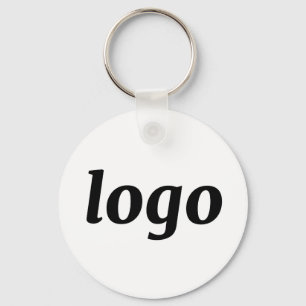 Eenvoudige Logo QR-code Zakelijke Merkpromotie Sleutelhanger