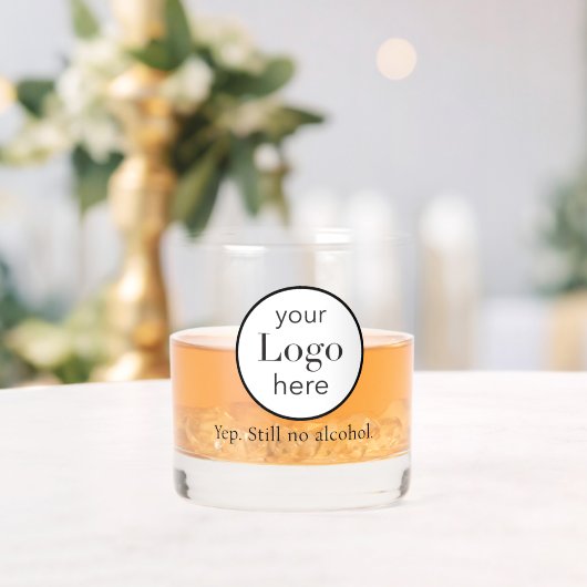 Eenvoudige Logo Sober Bar Whisky Glas (Insitu (Huwelijk))