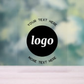 Eenvoudige Logo Tekst Promotiezaken Acryl Bord (Neutraal)