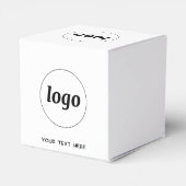 Eenvoudige Logo Tekst Promotionele Zakelijke Verpa Bedankdoosjes (Achterkant)