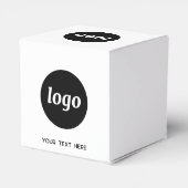 Eenvoudige Logo Tekst Promotionele Zakelijke Verpa Bedankdoosjes (Achterkant)