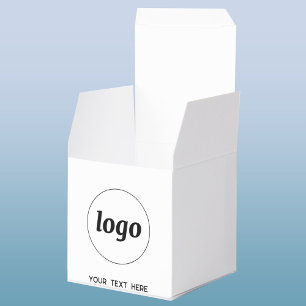 Eenvoudige Logo Tekst Promotionele Zakelijke Verpa Bedankdoosjes