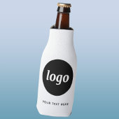 Eenvoudige Logo Tekst Zakelijk Promotie Branding Flesjeskoeler