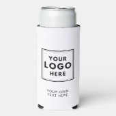 Eenvoudige logo tekstbedrijf seltzer blikjeskoeler (Seltzer Voorkant)