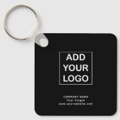 Eenvoudige Logo van het Bedrijf van de Bedrijfs va Sleutelhanger (Voorkant)