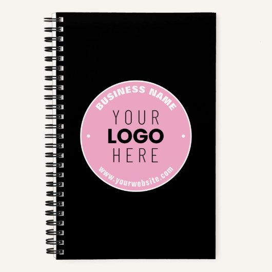 Eenvoudige logo-vervanging & bewerkbare tekst | Ro Notitieboek (Voorkant)