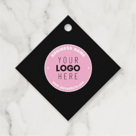 Eenvoudige Logo-vervanging en bewerkbare tekst | R Bedankjes Labels