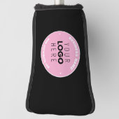 Eenvoudige Logo-vervanging en bewerkbare tekst | R Golfheadcover (Draai 90)