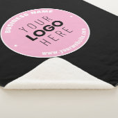 Eenvoudige Logo-vervanging en bewerkbare tekst | R Sherpa Deken (3/4)