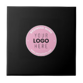 Eenvoudige Logo-vervanging en bewerkbare tekst | R Tegeltje (Voorkant)