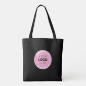 Eenvoudige Logo-vervanging en bewerkbare tekst | R Tote Bag (Achterkant)