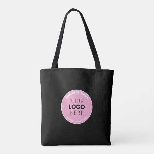 Eenvoudige Logo-vervanging en bewerkbare tekst | R Tote Bag (Achterkant)