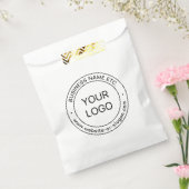 Eenvoudige Logo-vervanging en bewerkbare tekst | W Bedankzakje (Gezegeld)