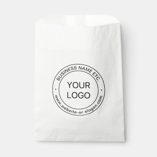 Eenvoudige Logo-vervanging en bewerkbare tekst | W Bedankzakje (Voorkant)