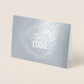 Eenvoudige Logo Vervanging (gebruik een logo met w Folie Kaarten (Voorkant)