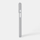 Eenvoudige Logo-vervanging | Lichtgrijs iPhone 16 Hoesje (Linkerkant)