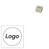 Eenvoudige Logo voor kleine bedrijven Rubberstempel (Gestempeld)