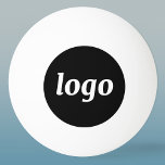 Eenvoudige Logo Zakelijke Promotionele Branding Pingpongbal<br><div class="desc">Voeg je eigen logo toe aan dit ontwerp. Minimalistisch en professioneel. Geweldig als promotieproduct voor je werknemers, klanten en cliënten. Perfect als weggeefproduct voor een beurs of bedrijfs evenement om merkloyaliteit te bevorderen.</div>