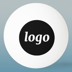 Eenvoudige Logo Zakelijke Promotionele Branding Pingpongbal