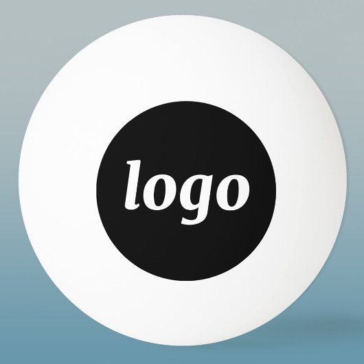Eenvoudige Logo Zakelijke Promotionele Branding Pingpongbal