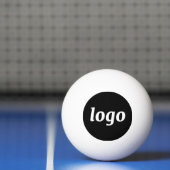 Eenvoudige Logo Zakelijke Promotionele Branding Pingpongbal (Net)