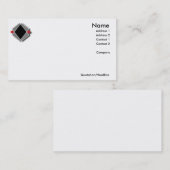 Eenvoudige Logos-reeks - Visitekaartjes (Voorkant / Achterkant)
