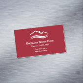 Eenvoudige lokale thuisservices magnetisch visitekaartje (Voorbeeld)