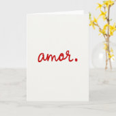 Eenvoudige Love Amor Kaart (Gele Bloem)