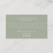 Eenvoudige Loyalty Card van Sage (Achterkant)