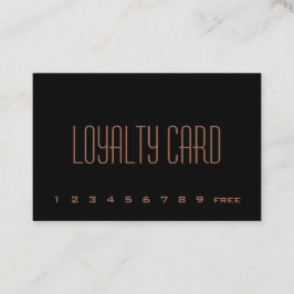 Eenvoudige Loyalty Punch-kaart