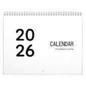 Eenvoudige luxe kalender (Hoes)