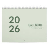 Eenvoudige luxe kalender (Hoes)