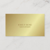 Eenvoudige Luxury Gold Professional-minimalist Visitekaartje (Voorkant)