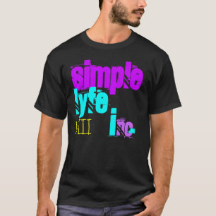 Eenvoudige Lyfe kleding: Retro Aqua 8s T-shirt