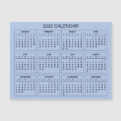 Eenvoudige maar elegante 2025 kalender | Magnetisc (Voorkant)