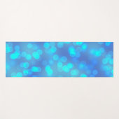 Eenvoudige maar elegante blauwe Blauwgroen achterg Yogamat (Voorkant (horizontaal))