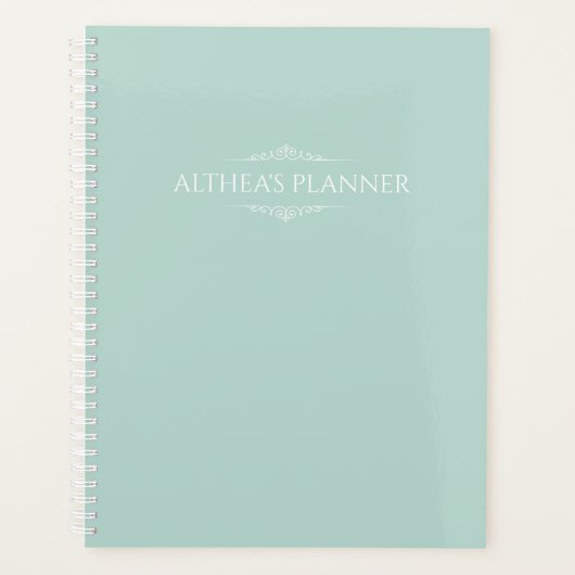 Eenvoudige maar elegante kalender voor 2020 | Plan Planner (Voorkant)