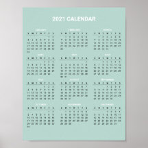 Eenvoudige maar elegante kalender voor 2020 | POST