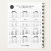 Eenvoudige maar elegante kalender voor 2021 | Plan Planner (Achterkant)
