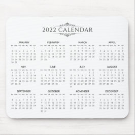 Eenvoudige maar elegante kalender voor 2022 | Mous Muismat