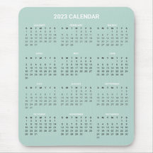 Eenvoudige maar elegante kalender voor 2023 | Mous