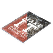 "Eenvoudige maar significante" laptop Notitieboek (Linkerzijde)