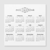 Eenvoudige maar toch elegante kalender 2024 | Magn (Voorkant)