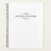 Eenvoudige maar toch elegante kalender 2024 | Plan Planner (Voorkant)