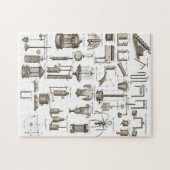 Eenvoudige Machines ~ Hydraulicks & Hydrostaticks  Legpuzzel (Horizontaal)