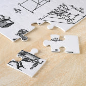 Eenvoudige machines ~ Mechaniks ~ Ephraim-kamers ~ Legpuzzel (Zijkant)