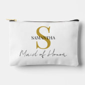 Eenvoudige Maid of Honor gift monogram, naam Etui (Voorkant)