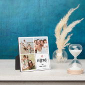 Eenvoudige mam Foto Collage Heart Plaque Fotoplaat (Insitu)