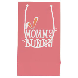 Eenvoudige mammie Bunny Easter Typografie | Gift B Klein Cadeauzakje