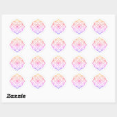 Eenvoudige Mandala Sticker (Vel)
